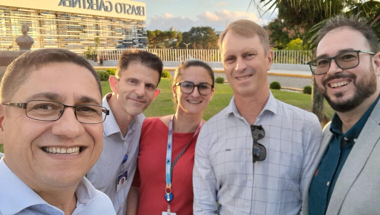 Complexo Erasto Gaertner recebe visita do INPD para benchmarking de Privacidade e Proteção de Dados